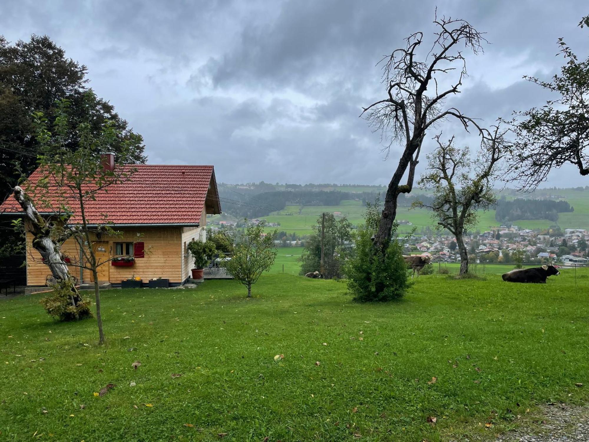 Ferienhaus Talblick Weiler-Simmerberg Exterior foto